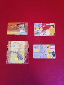 French call cards x 4