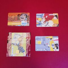 French call cards x 4