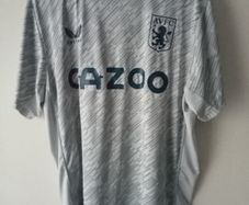 Aston Villa 2022 2023 Training Football Soccer Jersey Castore