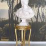 Side Table Baroque Table Marble Top Storage Bedside Table Antique Flower Table Image 2