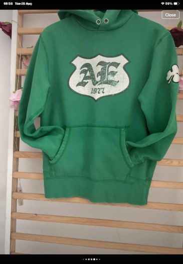 hoodie American eagle retro green shamrock special edition hoodie x small