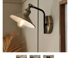 Inlight Bureau Satin Nickel Wired LED Wall light
