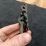 Rare  Antique Metal Architectural Lion Head Door Knocker Image 6