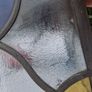 1920's Stained Glass Lamp/Porch Shade Image 9