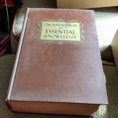 The Standard  Book of Essential Knowledge large hardcover book