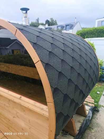 Cube sauna,/Barrel sauna