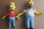 The Simpsons Homer &amp; Bart Interactive Talking Figures 2000