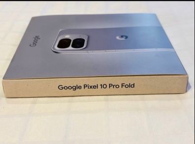 Google pixel 10 pro fold - 3 days old Mint Receipt