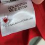 Red Polo 3-Button Mens Top Sz M Image 7