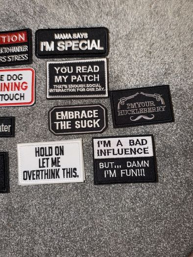Velcro Morale Patches