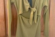 Lime green dress size 12