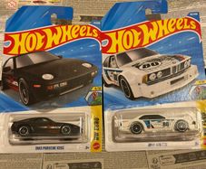 Hot Wheels 1983 Porsche 928S & BMW 635 CSi
