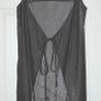 Black Vest, Sleeveless, Vestium Officina, Made In Italy, Image 2