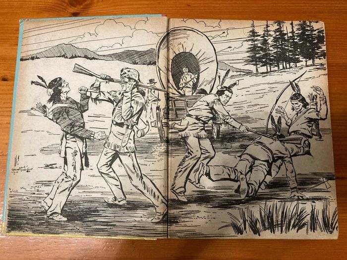 Western annual:'Hawkeye And The Last of the Mohicans' Annual No.1 / 1958