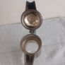 Vintage Silver-plated Mounted Moulded Glass Decanter Image 4