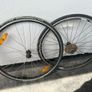 A Set of 9 Speed Racing wheels and tyres STRAIGHT WHEELS Image 2