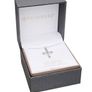 Sterling Silver Cubic Zirconia Cross Pendant Necklace Image 2
