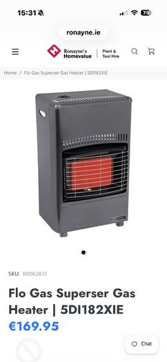 Superser Portable gas heater