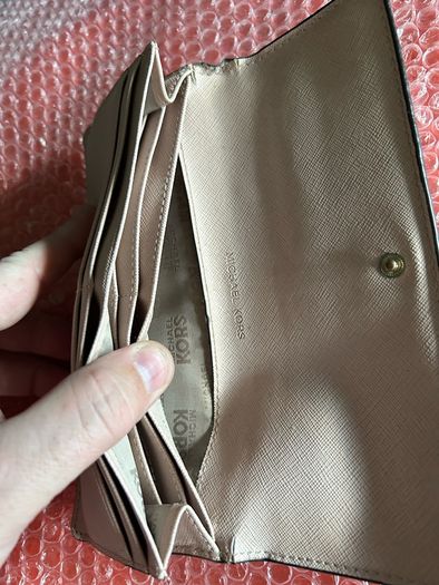 Michael Kors Pink Woman's Wallet Genuine