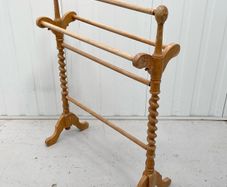 Vintage Pine Towel Rail