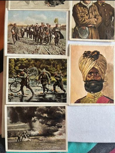 German WW1 Cigarette Cards x 23