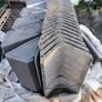 concrete ridge tiles grey Image 2