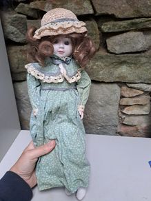 Vintage porcelain doll free