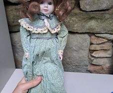 Vintage porcelain doll free