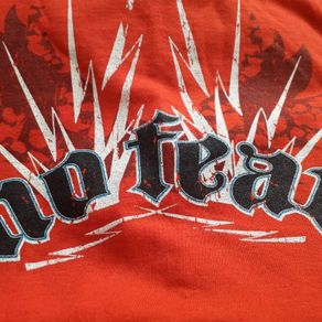 New with tag L red NO FEAR tee shirt L