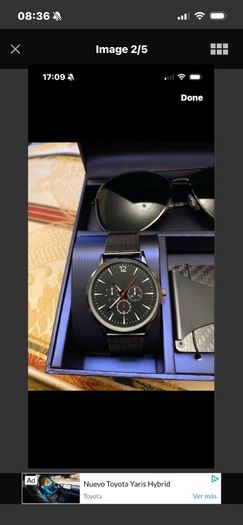 Watch/ Sunglasses/ Wallet Set