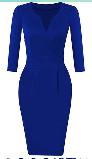 womens cobalt blue dress