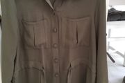ladies Khaki green  jacket/ top size 14. Brand New