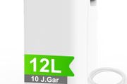 Dehumidifier 12L, Dehumidifier for Home &amp; Clothes Drying 100m (40m), Timer, Auto Defrost, Quiet (40dB), 1.4L Tank, Continuous Drain, Built-In Pump, Automatic Mode, Ideal for Basement, Bedroom