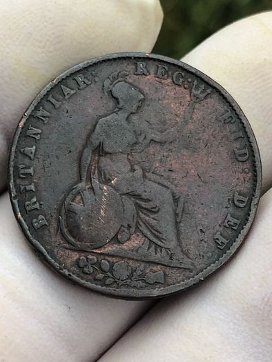 1854 Halfpenny Victoria