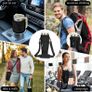 Water Bottle Carrier Bag Holder, Adjustable Strap & Phone Pocket, Stanley Cup, Fits Stanley Quencher 40 oz Tumbler Image 7