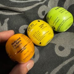 Vintage EOS Lip Balm Bundle x3 - Rare Sealed Collector's Items
