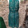 Green lace Occasion Pencil dress size 14 Postage included Image 9