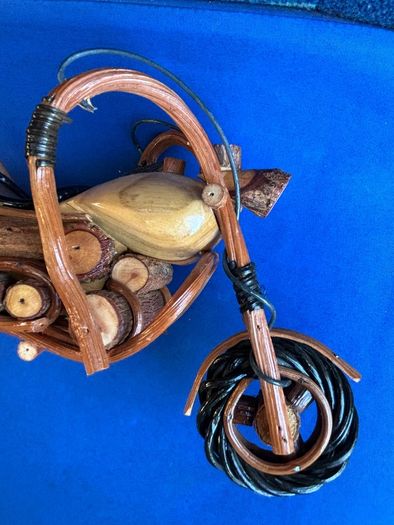 Wooden Motorcycle Desk Accessories/ Ornament