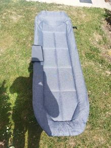 Adult single camping bed with mattress included