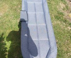 Adult single camping bed with mattress included