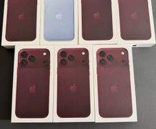 iphone 18 Pro Max 256GB (IRISH STOCK) Unlocked Brand New Sealed 1 year Apple Warranty Free Phone Cover and Screen Protector (BURGUNDY/GLACIER COLOUR )