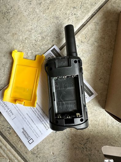 walkie talkies