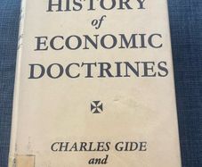 A History of Economic Doctrines