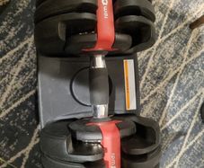 RPM Power 24 kilo Adjustable Dumbells New In Box