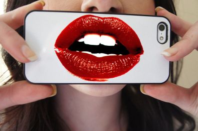 Red Lips Cover For iphone samsung and all others