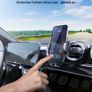 Brand New Car Phone Holder Round Ventilation  2.0 Design Upgrade Car Phone Holder Image 4