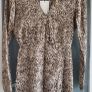 ZARA cream printed dress Sz S (Fit 8UK) - Bnwt Rrp 59.99 Image 4