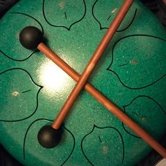 Steel Tongue drum 9"