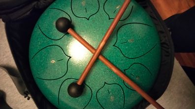 Steel Tongue drum 9"