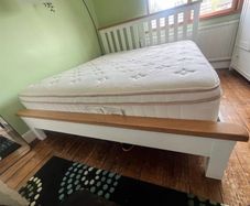 Luxury Superking hard wood bed
